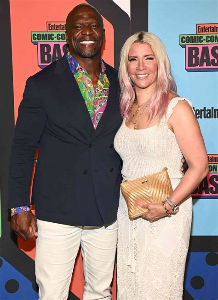 Terry Crews and Rebecca Crews at the Ben Hur premiere in August 2016