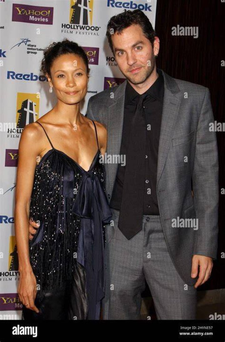 Thandie Newton and husband Ol Parker at The Orange British Academy Film Awards in February 2007