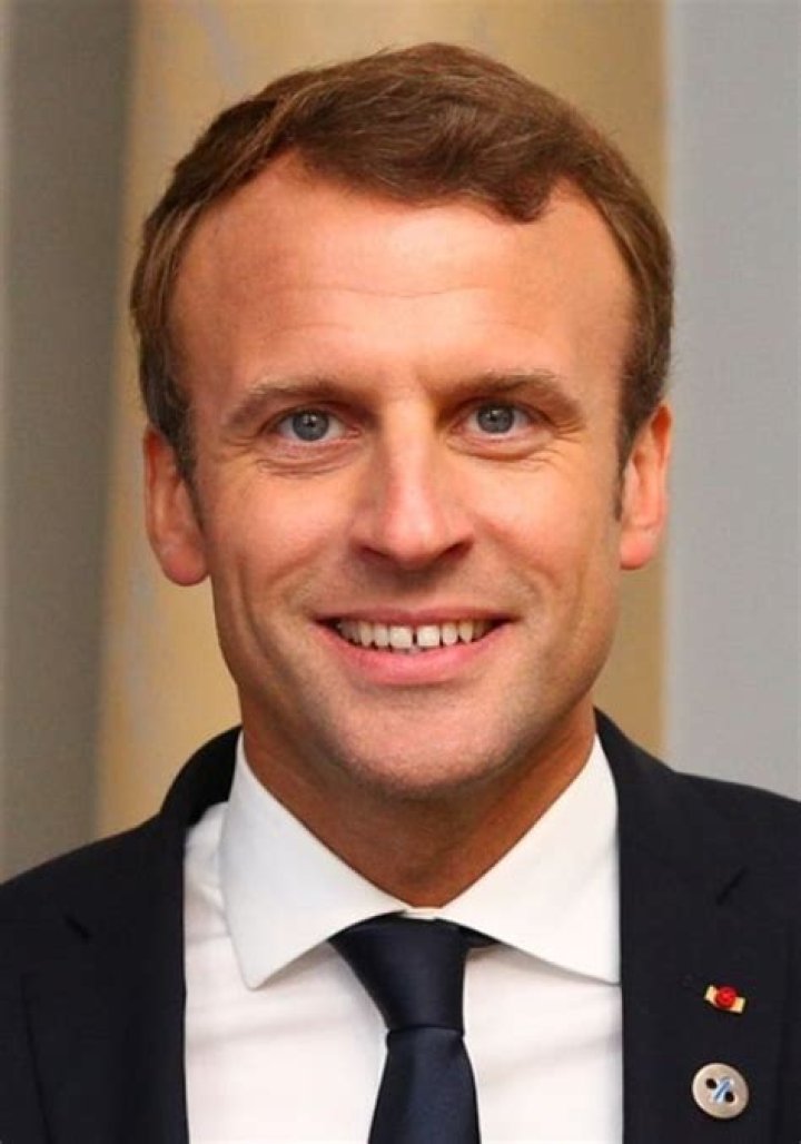 The 25th President of France Emmanuel Macron