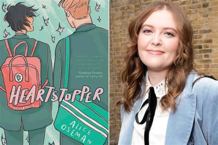 The English author Alice Oseman as seen in January 2023