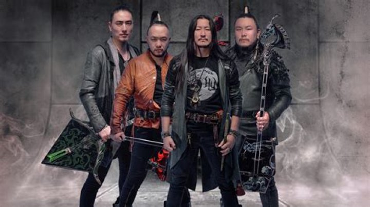 The Hu Band in a picture taken at The Gereg Tour in London in The Electric Ballroom in February 2020