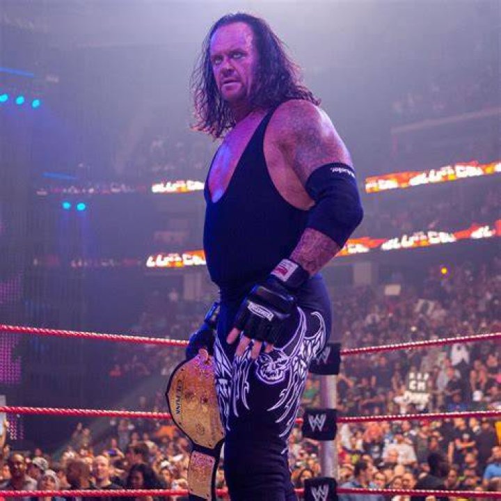 The Undertaker during a wrestling match