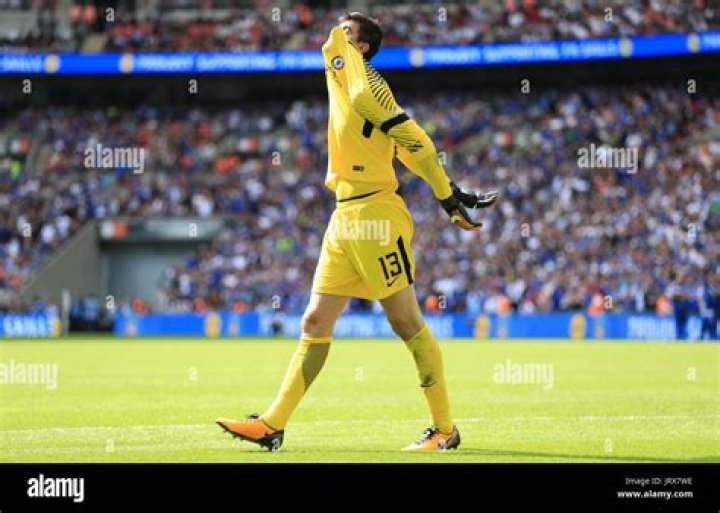 Thibaut Courtois reacts after his team&rsquo;s opening goal in a match against West Bromwich Albion on August 23, 2015