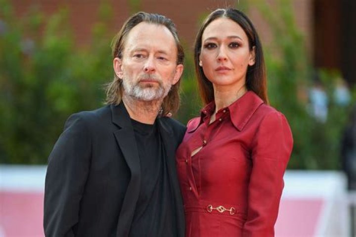 Thom Yorke and Dajana Roncione, as seen in March 2017