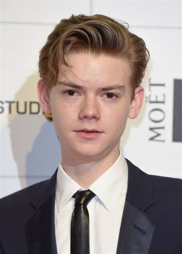 Thomas Brodie-Sangster during the screening of "The Maze Runner" in 2014