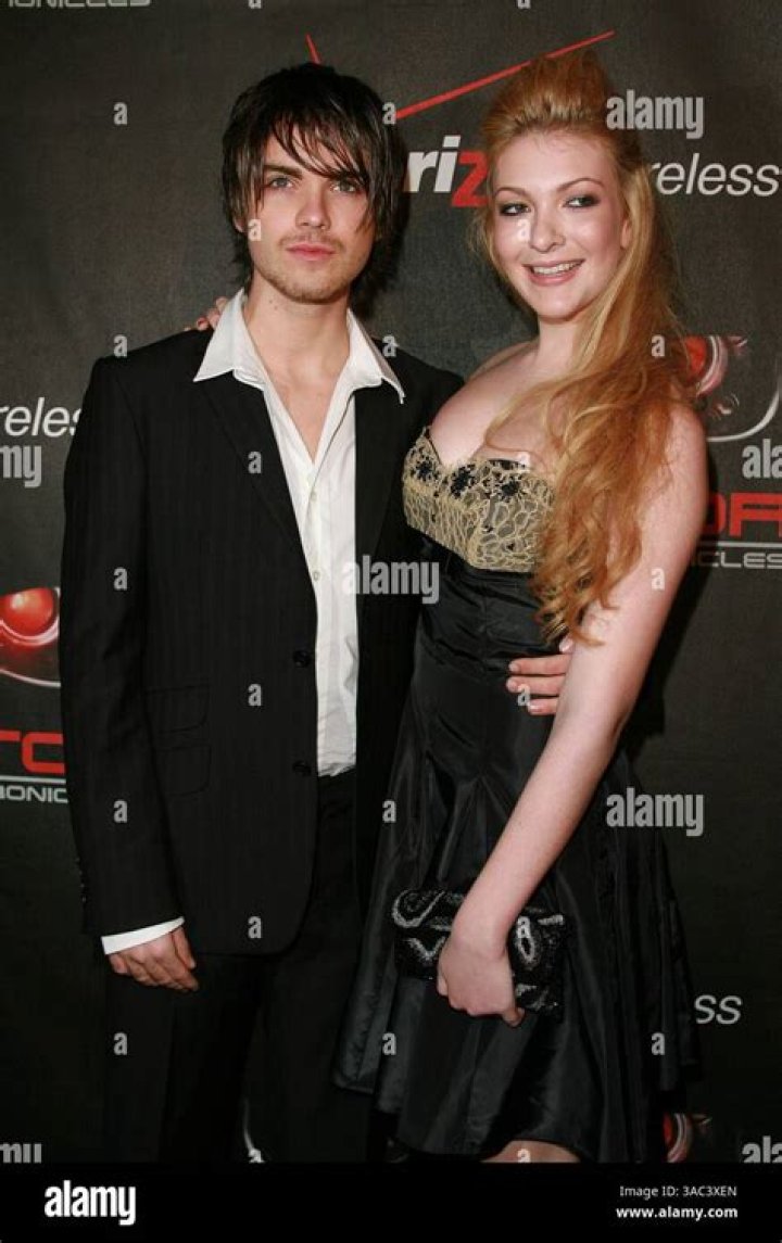 Thomas Dekker and Sydney Freggiaro at the premiere of "Terminator: The Sarah Connor Chronicles" in January 2008