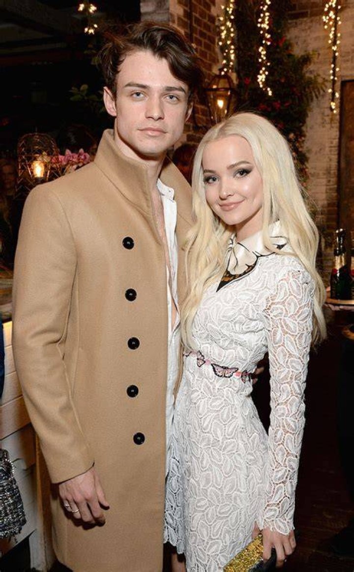 Thomas Doherty and Dove Cameron in Vancouver in September 2016