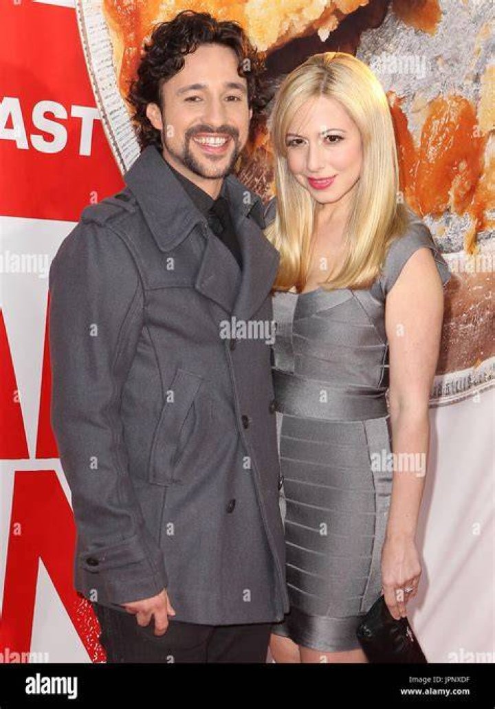 Thomas Ian Nicholas and Colette Marino, as seen in May 2020