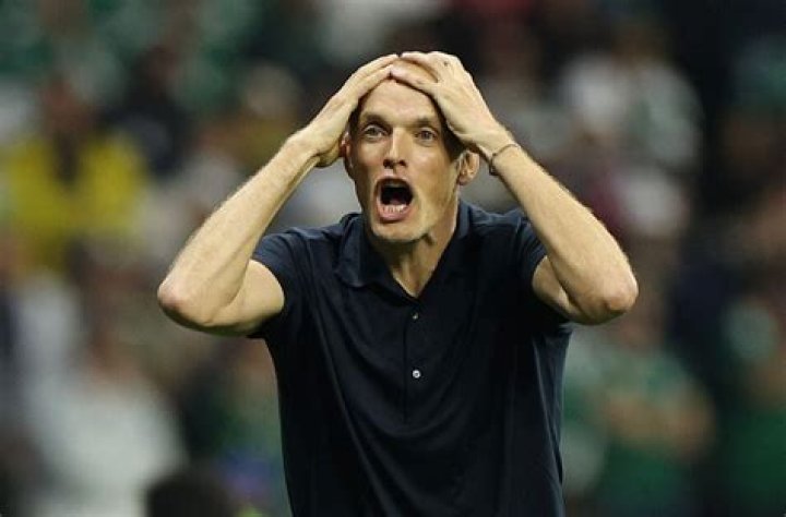 Thomas Tuchel as seen at a press conference in 2016