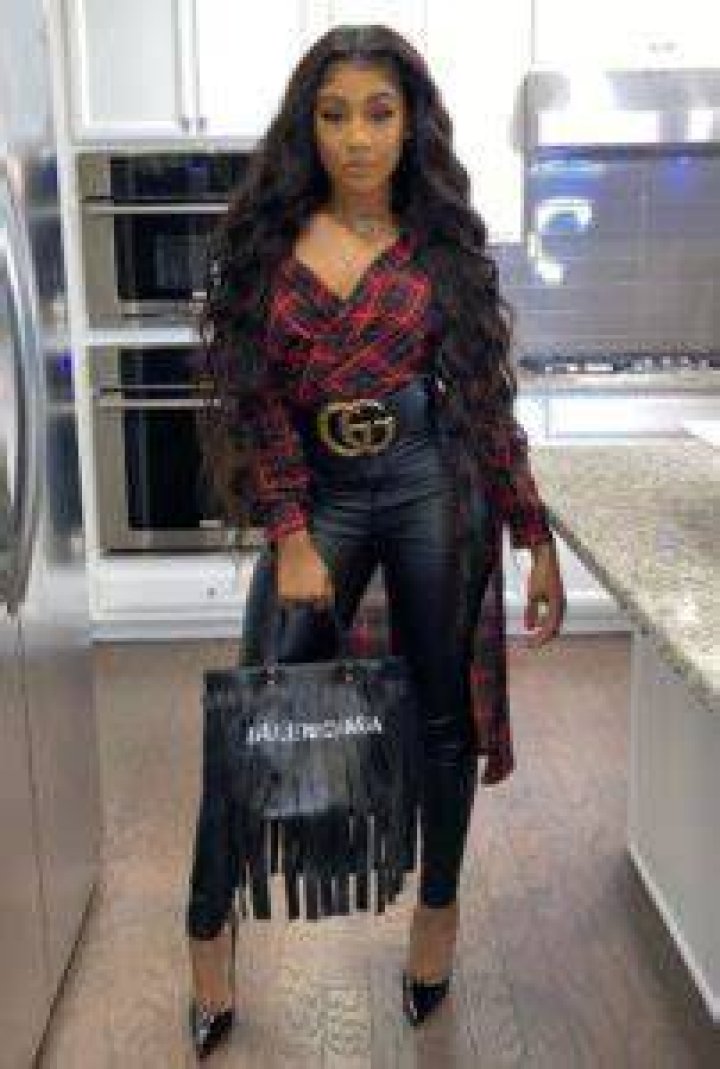 Ti Taylor as seen while posing for the camera in January 2020