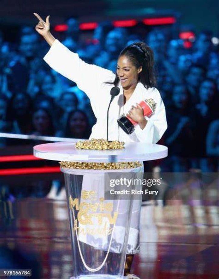 Tiffany Haddish during a performance on October 21, 2013, at Incirlik Air Base