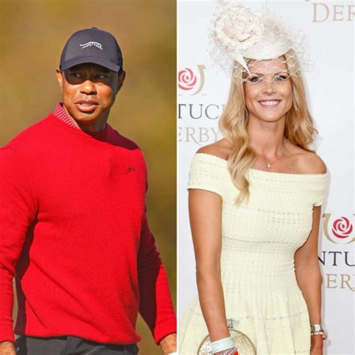Tiger Woods with Ex wife Elin Nordegren
