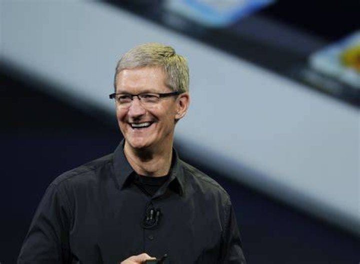 Tim Cook speaking on the San Bernardino case in February 2016