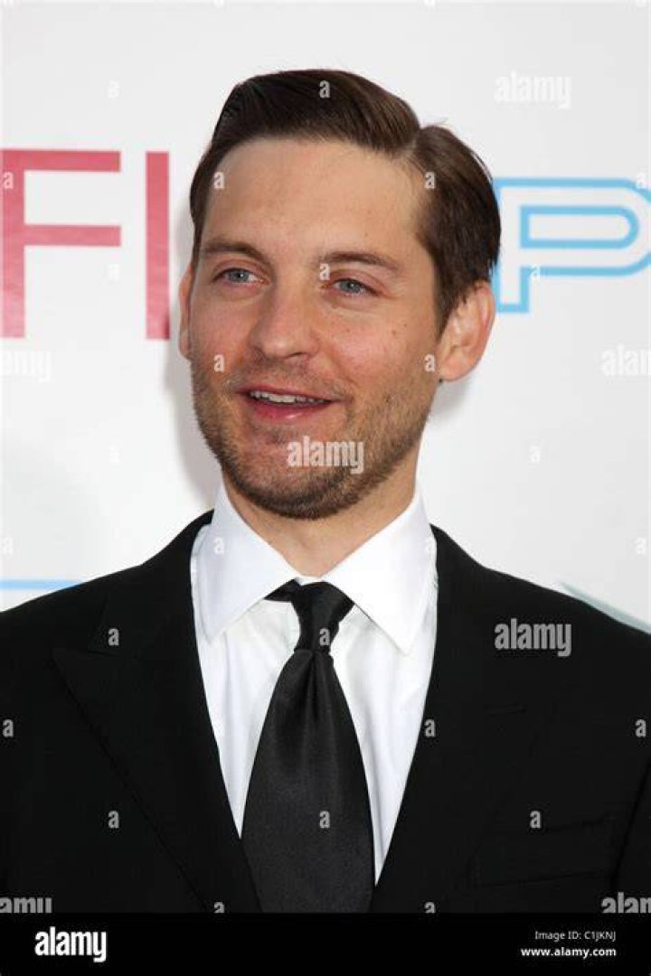 Tobey Maguire at the AFI Lifetime Achievement Award Ceremony in 2009