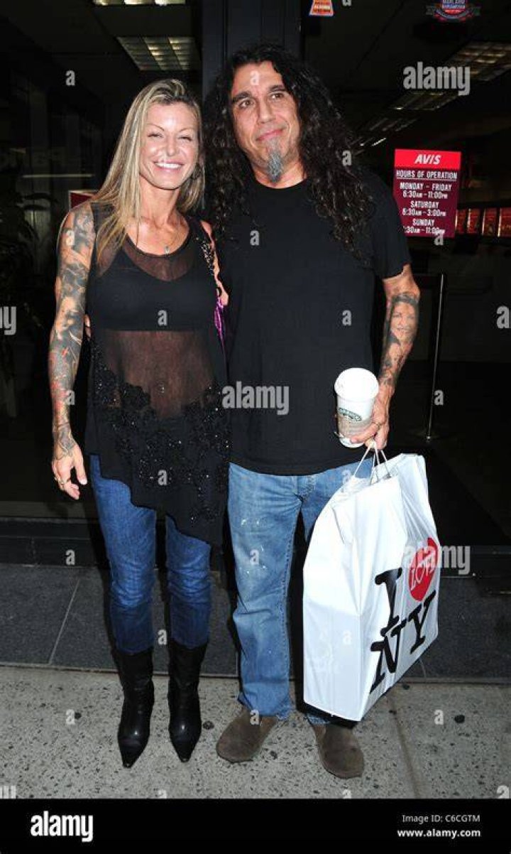 Tom Araya with his wife in September 2019