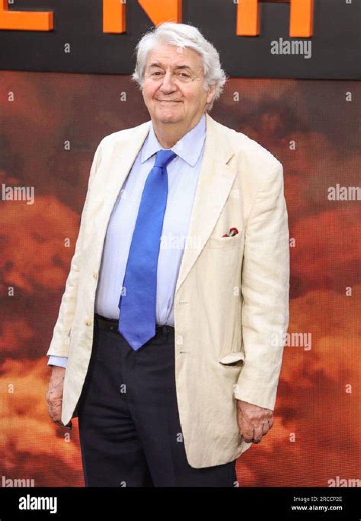 Tom Conti as seen in his dressing-gown-and-slippers stage outfit when he was starring in the play 'Romantic Comedy' in Glasgow in 2007