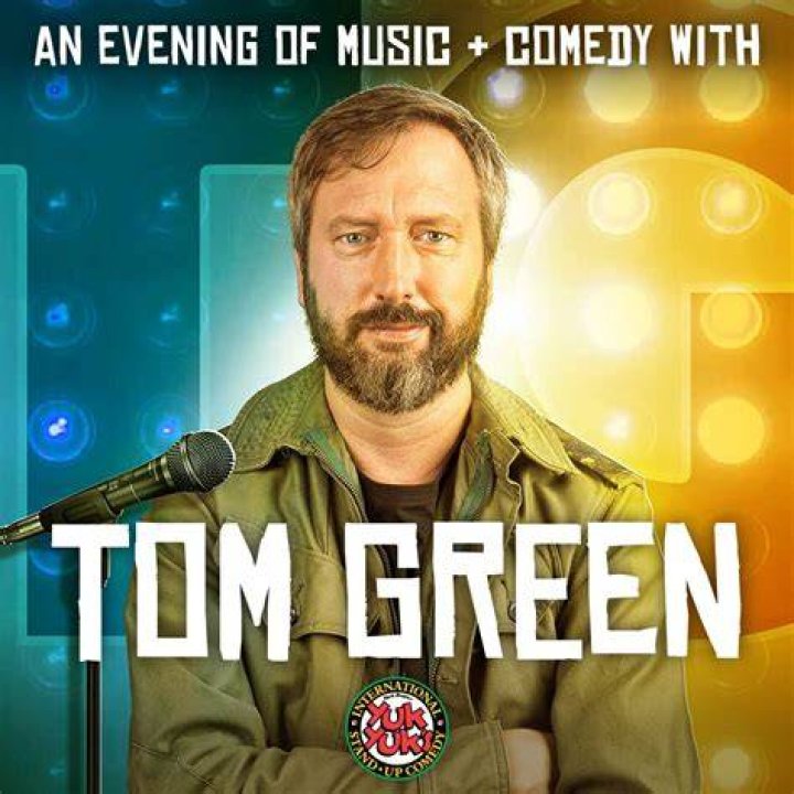Tom Green during a performance in Afghanistan in March 2011