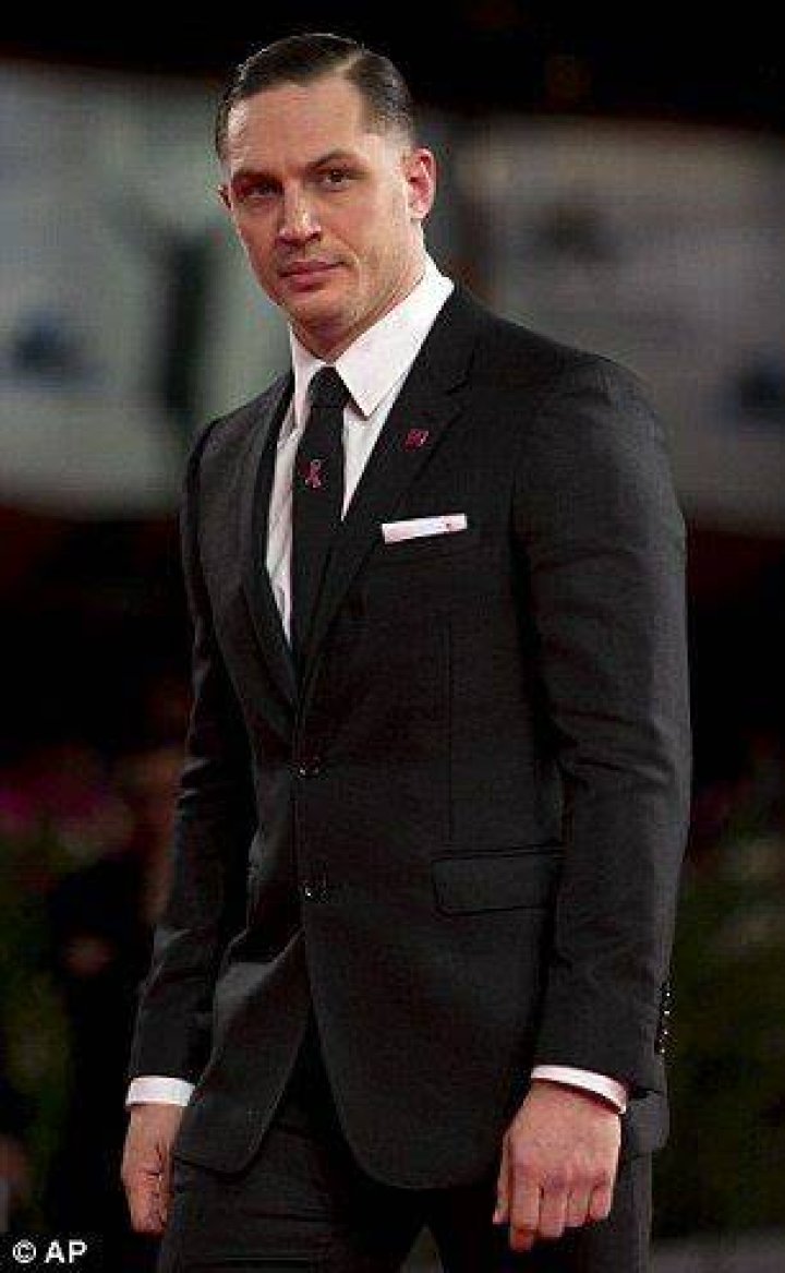 Tom Hardy looks dapper