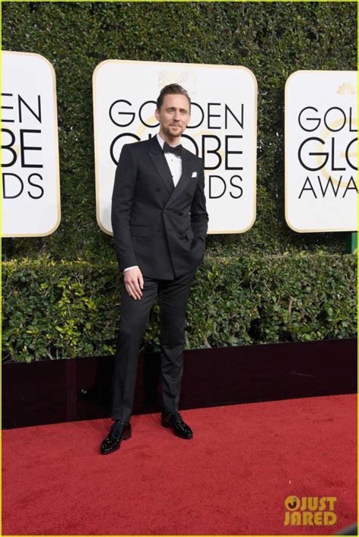Tom Hiddleston during Golden Globes 2014