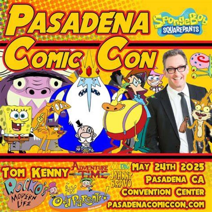 Tom Kenny at Comic-Con in July 2008