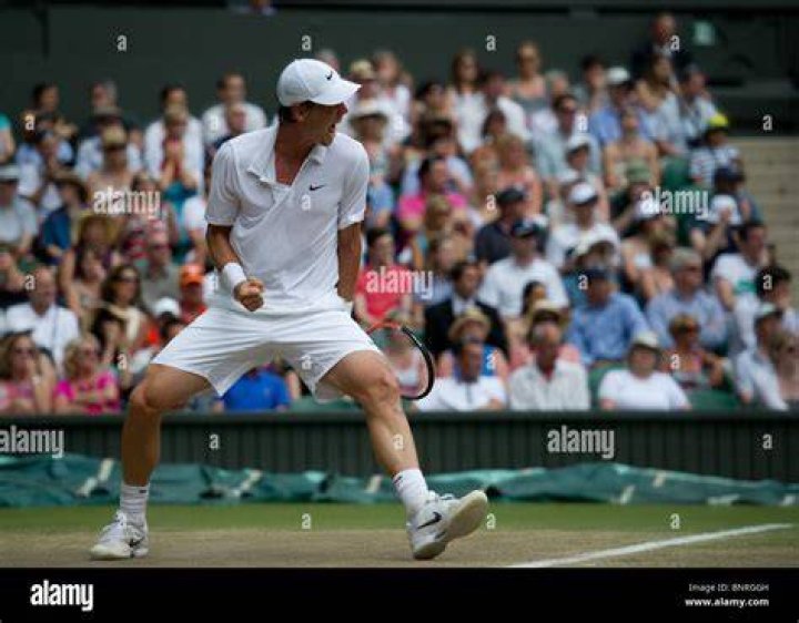 Tomas Berdych Wimbledon’s semi final match against Andy Murray July 8, 2016 London