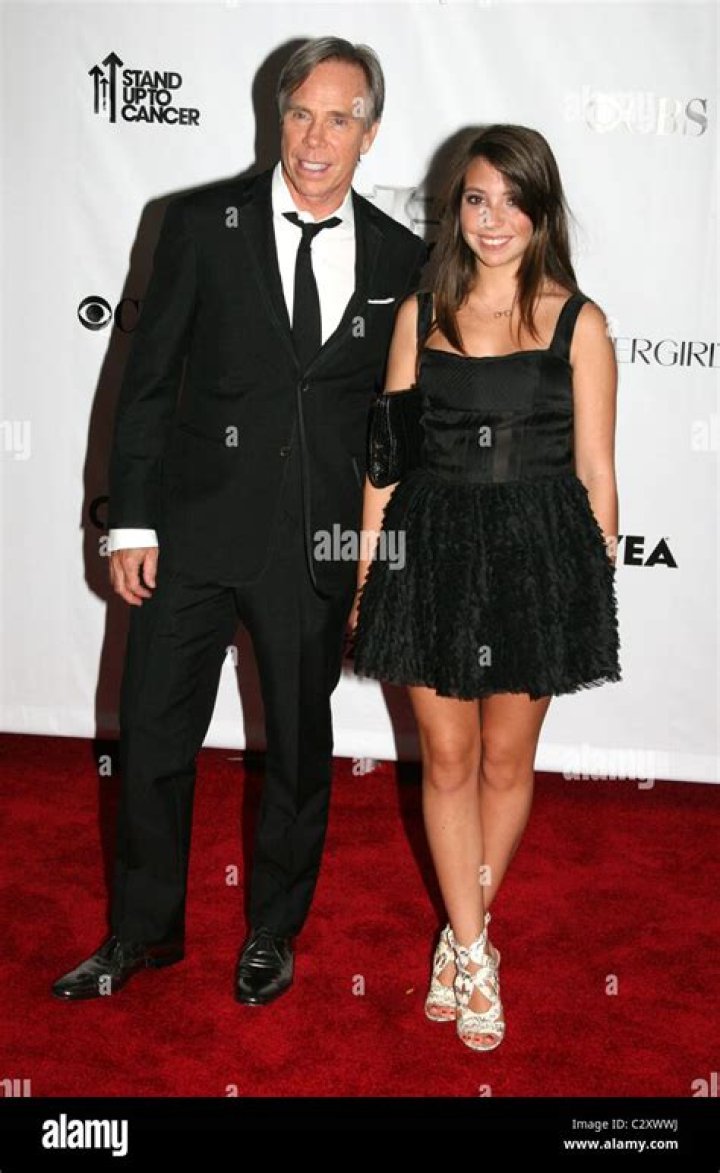 Tommy Hilfiger and his daughter Elizabeth Hilfiger as seen in 2016
