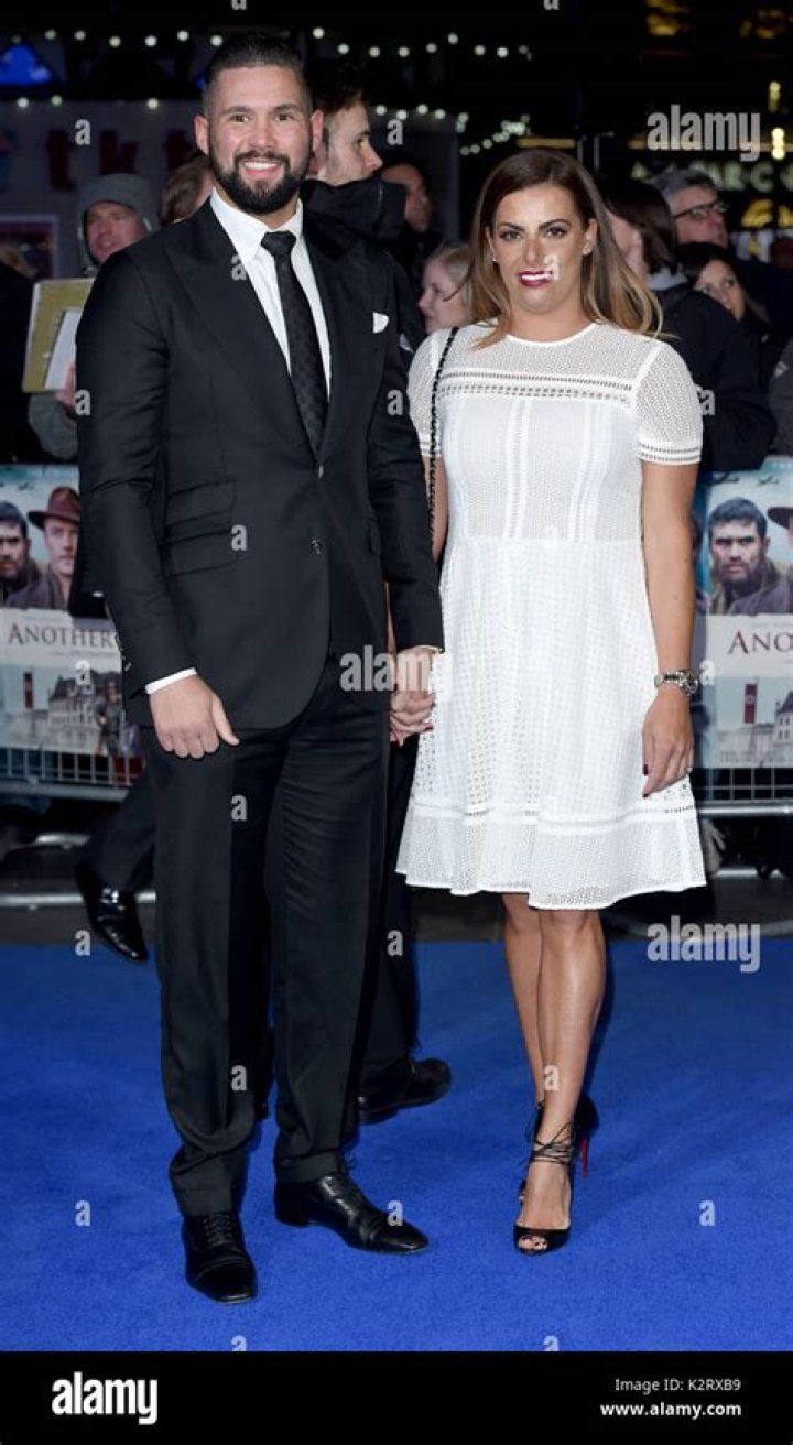 Tony Bellew and Rachael Roberts, as seen in December 2020