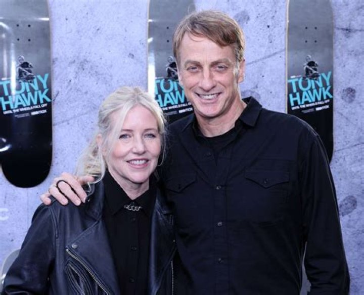 Tony Hawk and Catherine Goodman, as seen in June 2015