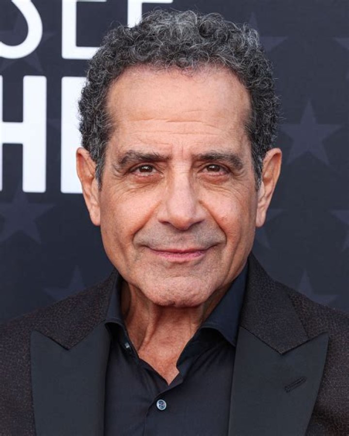 Tony Shalhoub with a Fan in December 2016