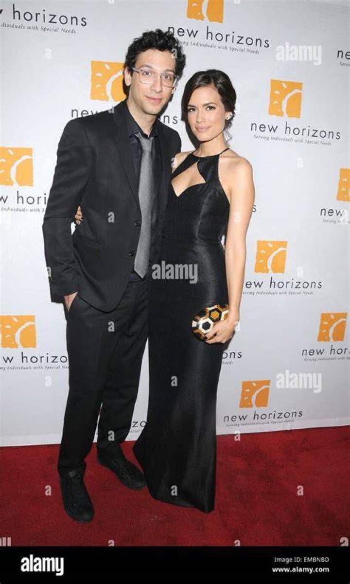 Torrey DeVitto and Rick Glassman