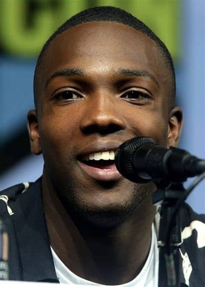 Tosin Cole speaking at the 2018 San Diego Comic-Con International