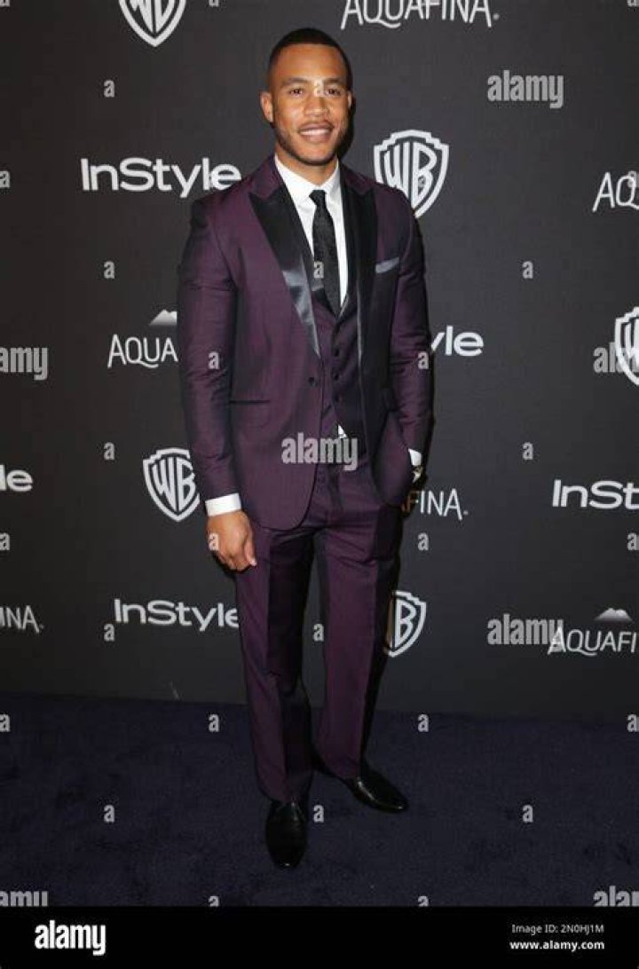 Trai Byers at the 2016 PaleyFest presentation in Los Angeles for the TV show 'Empire'