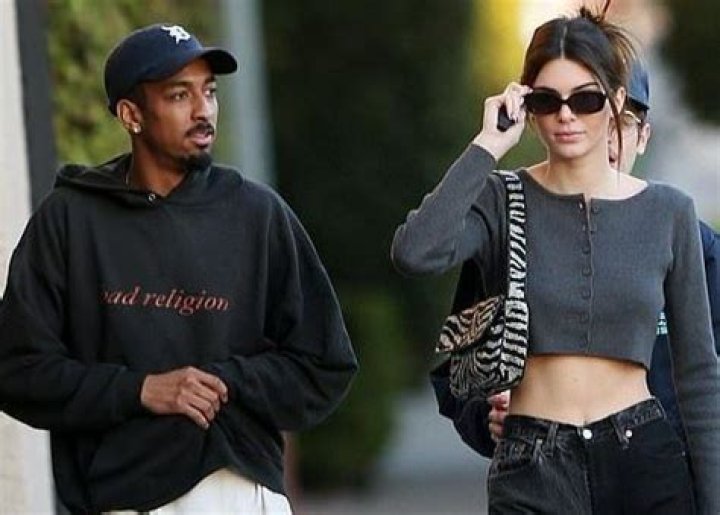 Travis Bennett and Kendall Jenner as seen in a picture taken in March 2017