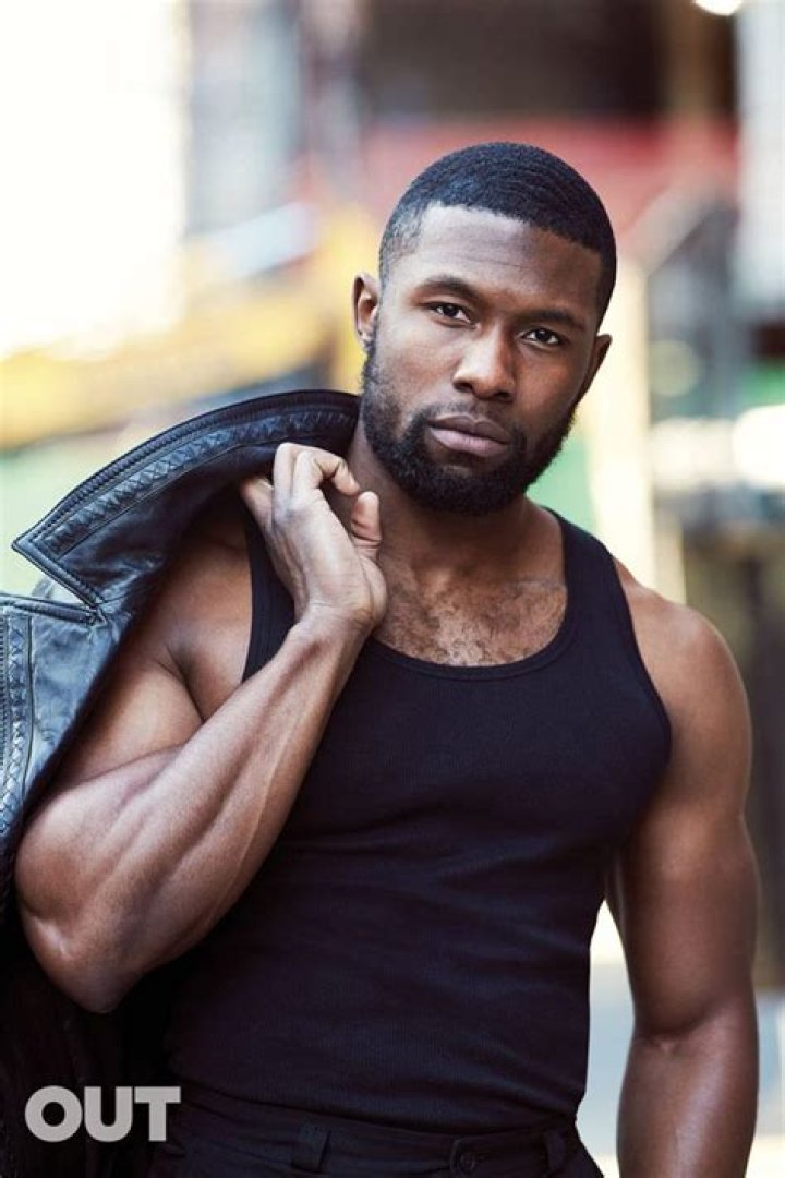 Trevante Rhodes at the 2017 Academy Awards
