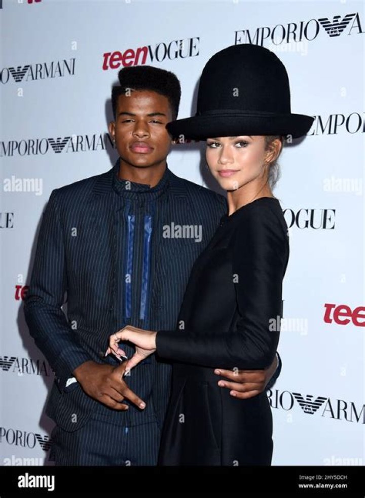 Trevor Jackson and Zendaya Coleman