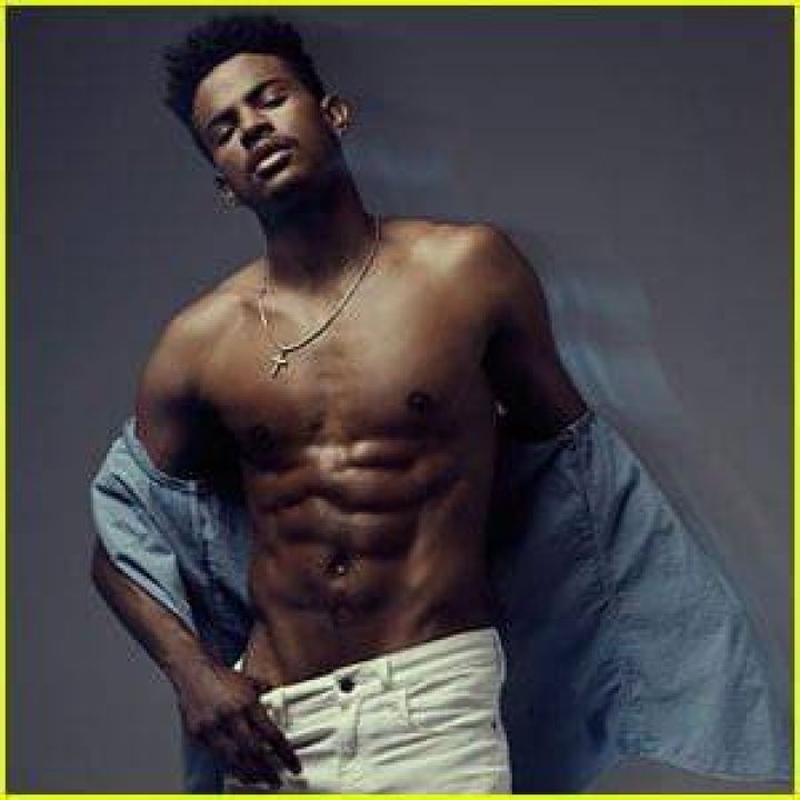 Trevor Jackson shirtless