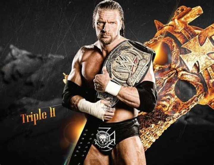 Triple H with chain