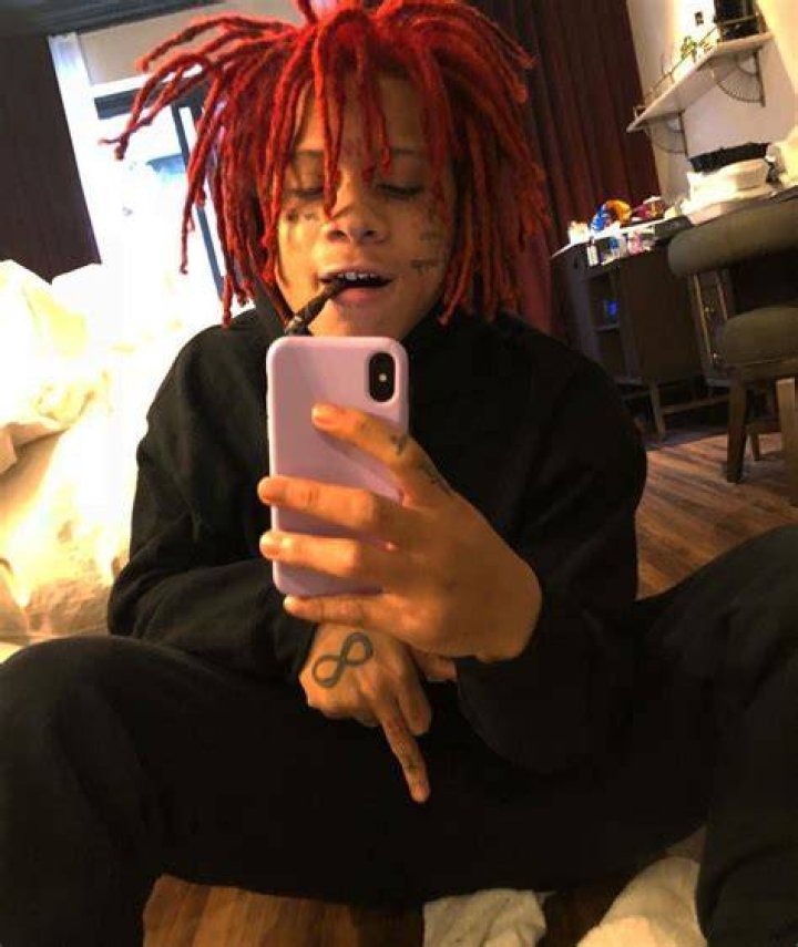 Trippie Redd in a selfie in November 2017