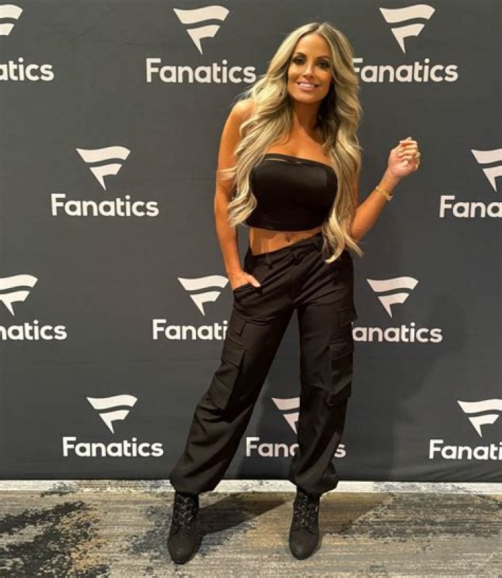 Trish Stratus in an Instagram selfie as seen in February 2018