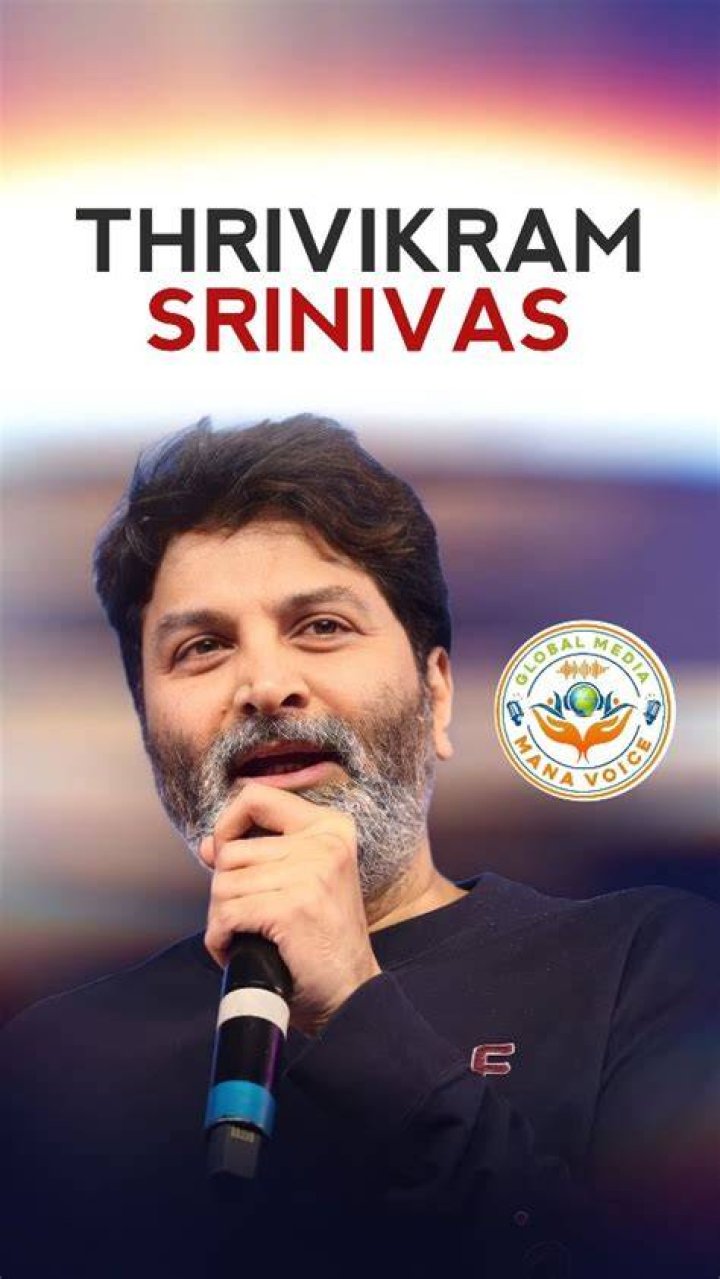 Trivikram Srinivas in an Instagram post as seen in December 2019
