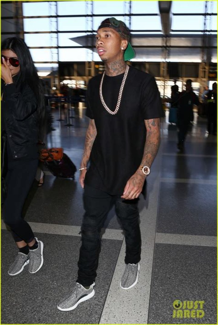 Tyga at the LAX Airport in Los Angeles, California, June 22, 2015