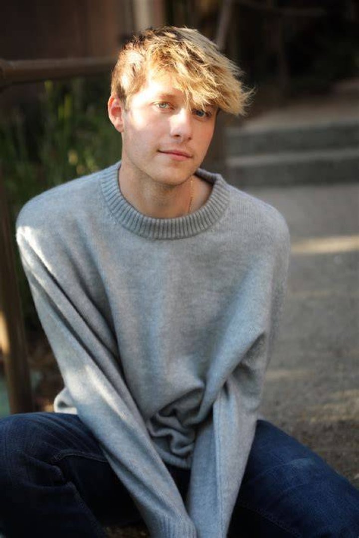 Tyler Barnhardt posing for the camera at Joshua Tree National Park in California in July 2021