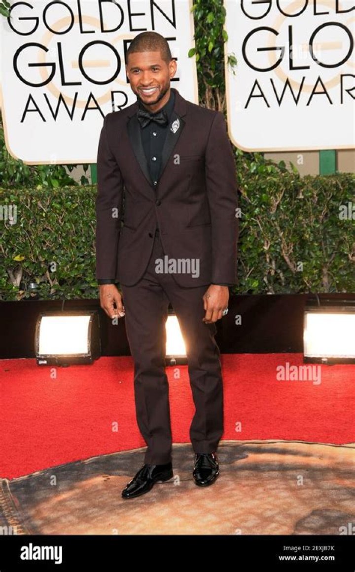 Usher at Golden Globe Awards 2014