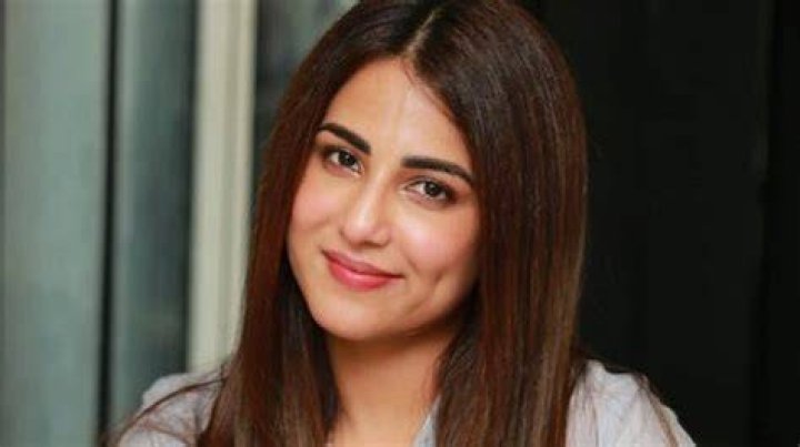 Ushna Shah in a picture that was taken in December 2022