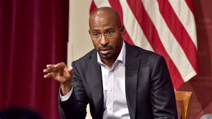 Van Jones as seen while speaking at an event in 2014