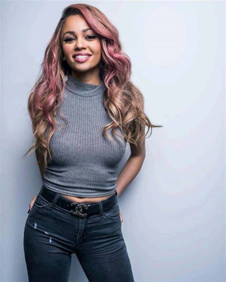 Vanessa Morgan in bikini in a picture shared on social media in January 2017