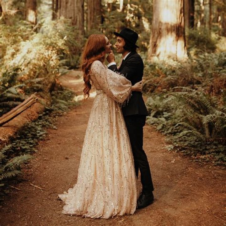 Vic Fuentes and Danielle Victoria Perry in a picture shared on social media in 2016