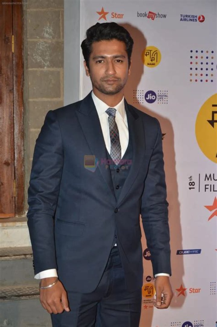Vicky Kaushal at the MAMI Film Festival in 2017