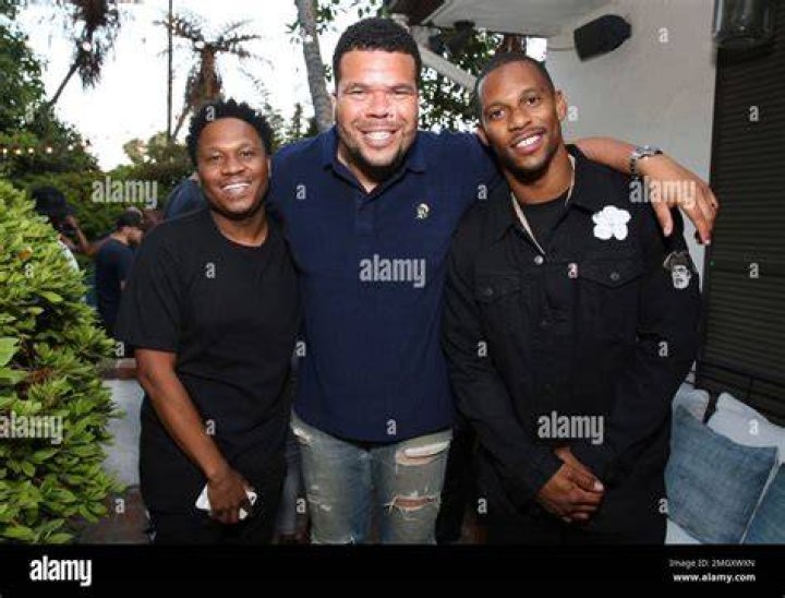 Victor Cruz (Right) as seen with film director Spike Lee in February 2019