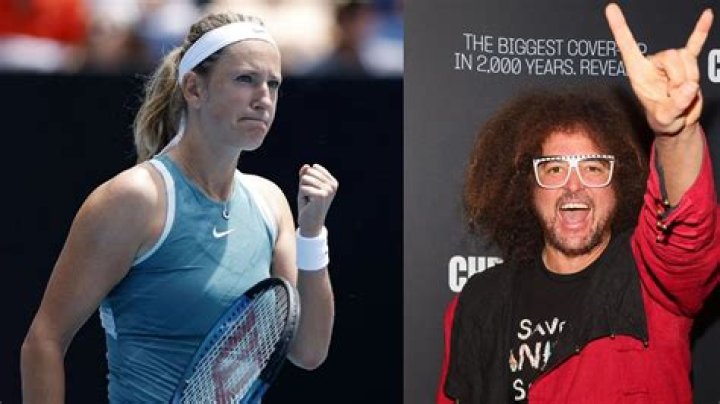 Victoria Azarenka with Stefan Gordy known as Redfoo